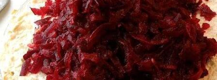 селедка под шубой без яиц. Шаг 9