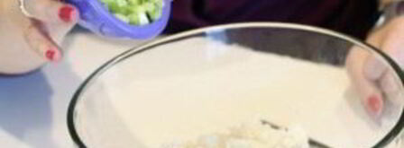 салат с крабовым мясом. Шаг 3