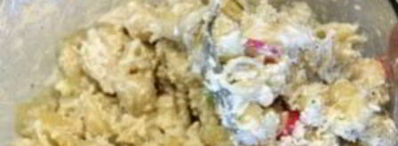 салат с крабовым мясом. Шаг 9