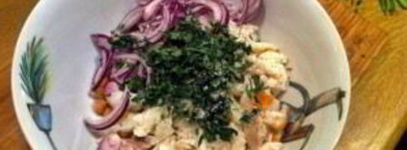 салат с треской. Шаг 5