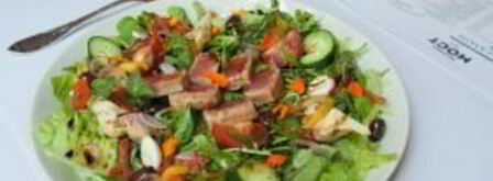 салат со свежим тунцом. Шаг 9