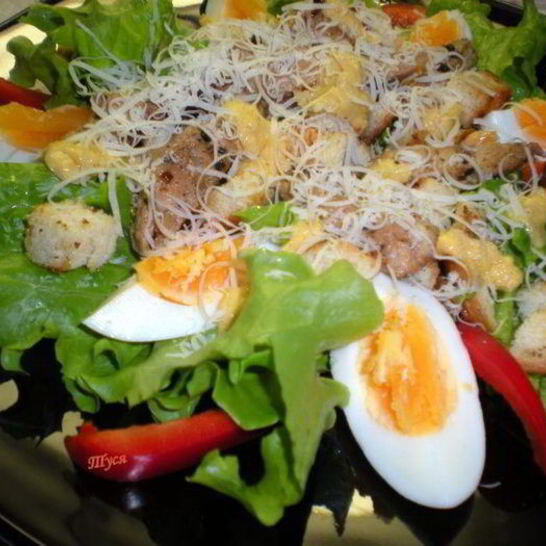 Рецепт цезарь