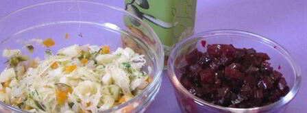 винегрет с сельдью. Шаг 2