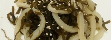 заготовка из морской капусты для салатов. Шаг 5