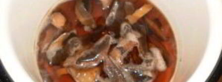 грибной соус из сушеных грибов. Шаг 2