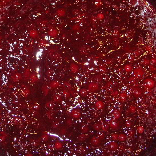 Рецепт клюквенно-брусничный соус