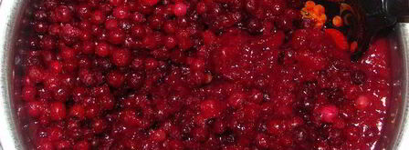 клюквенно-брусничный соус. Шаг 2