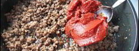 мясная заправка для пасты. Шаг 7