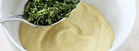 мятно-горчичный соус. Шаг 2