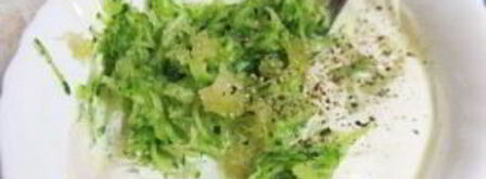 огуречный соус вместо майонеза. Шаг 3