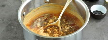 ореховый соус гамадари для салата чука. Шаг 4