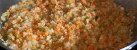 овощной соус для макарон. Шаг 2