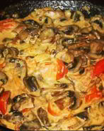 Сливочно-грибной соус