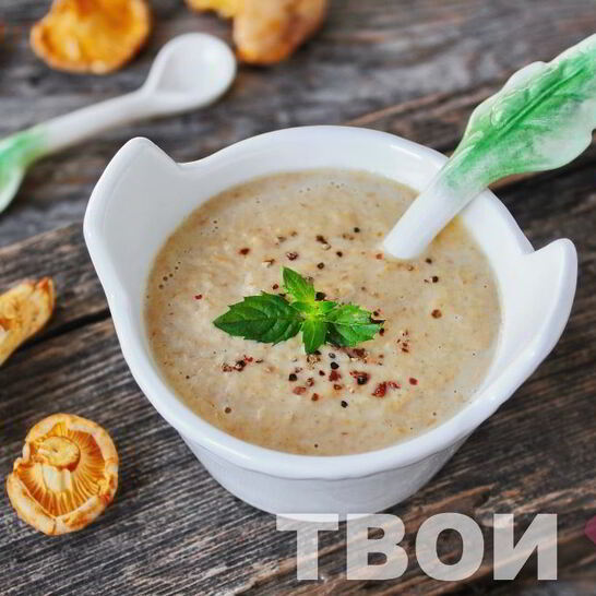 Рецепт сливочный соус с грибами