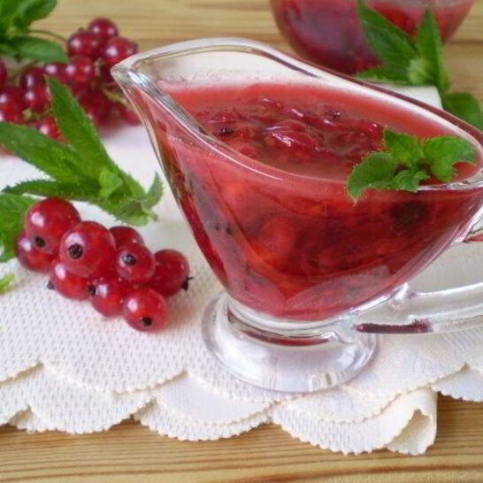Рецепт смородиновый соус