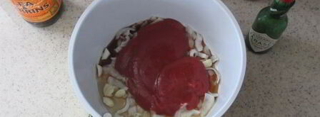 соус для шашлыка томатный с медом. Шаг 6