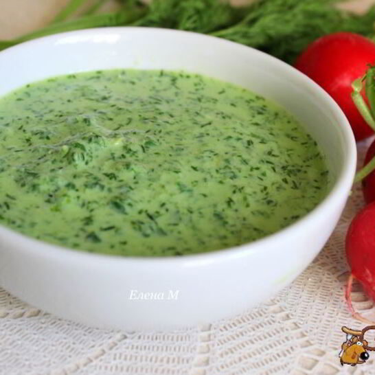 Рецепт соус из ботвы редиса