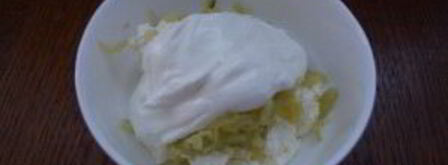 соус из йогурта к курице. Шаг 3