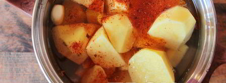 соус из картошки. Шаг 2