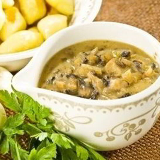 Рецепт соус из шампиньонов