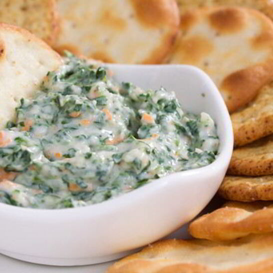 Рецепт соус из шпината и сыра