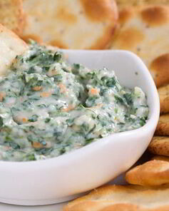 Соус из шпината и сыра