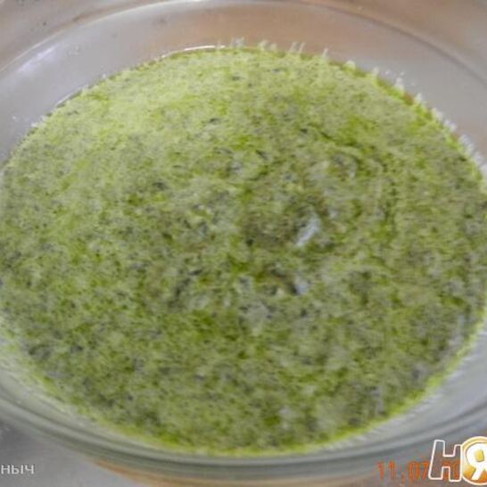 Рецепт соус из шпината