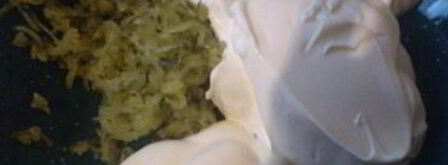 соус из сливок и майонеза. Шаг 2