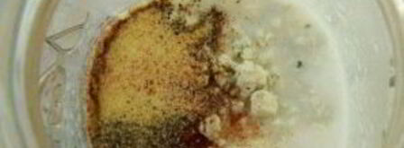 соус из сыра с плесенью. Шаг 4