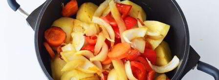 соус с мясом и картошкой. Шаг 10