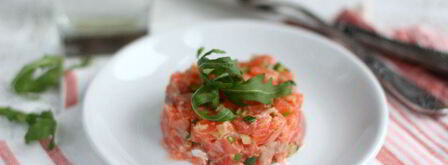 тартар из лосося. Шаг 6