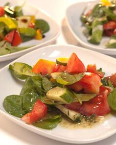 Соусы к овощному салату