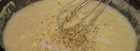 сливочно-сырный соус. Шаг 4