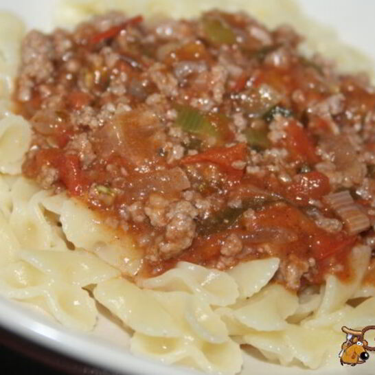 Рецепт томатно-мясной соус к пасте, рису и картофельному пюре