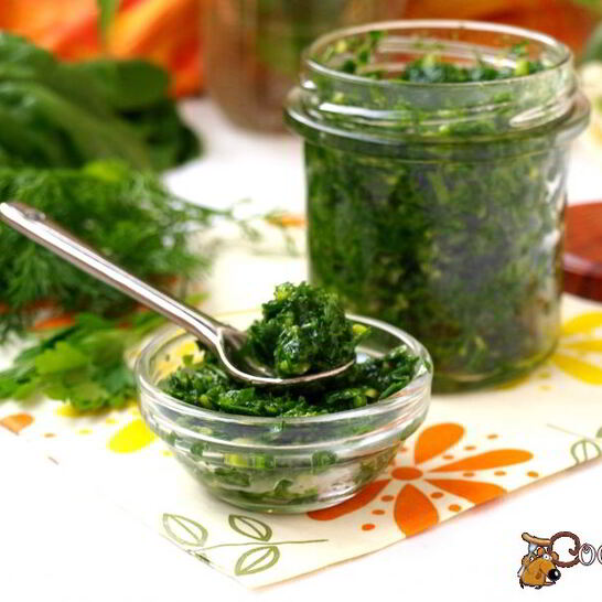 Рецепт зеленый соус из шпината