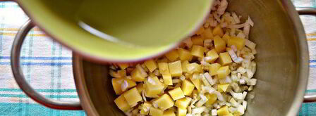 болгарский летний суп. Шаг 2