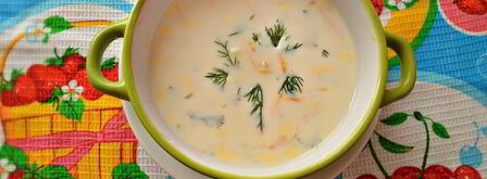 болгарский летний суп. Шаг 8