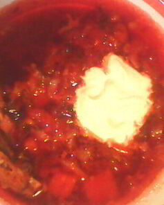 Бабушкин борщ