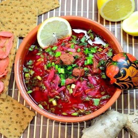 Рецепт борщ без картошки