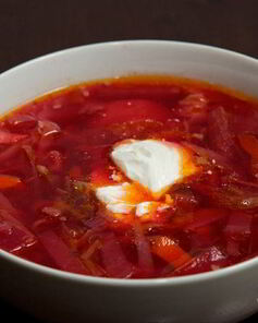 Борщ без томатной пасты