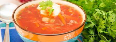 борщ диетический без зажарки. Шаг 11