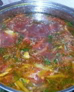 Борщ домашний