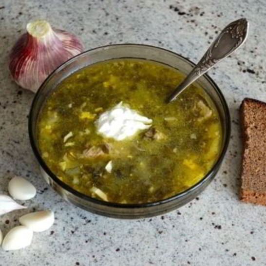 Рецепт борщ из крапивы