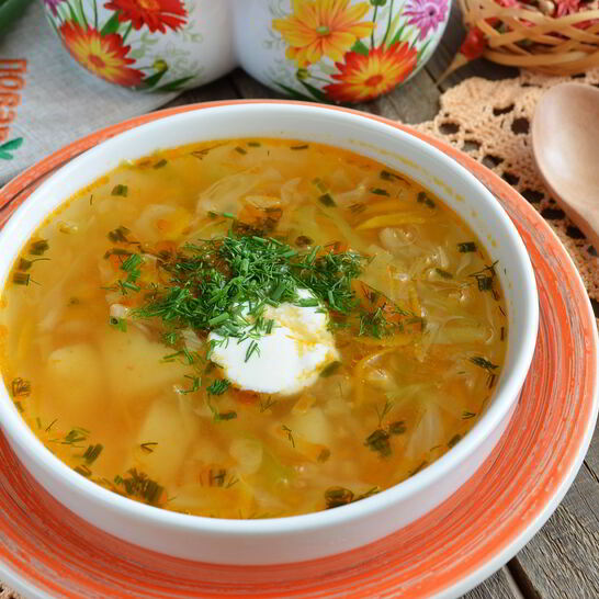 Рецепт борщ из свежей капусты