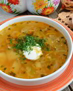 Борщ из свежей капусты