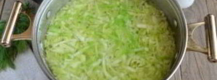 борщ из свежей капусты. Шаг 7