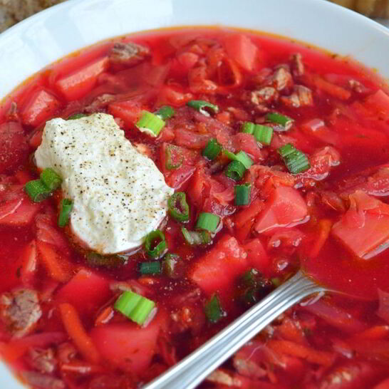 Рецепт борщ классический с говядиной