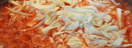 борщ на говяжьем бульоне. Шаг 3