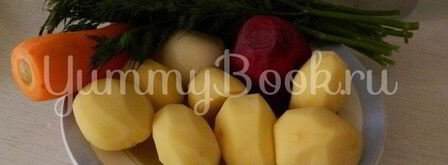 борщ на птичьем бульоне. Шаг 2