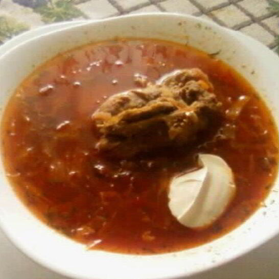 Рецепт борщ по-украински